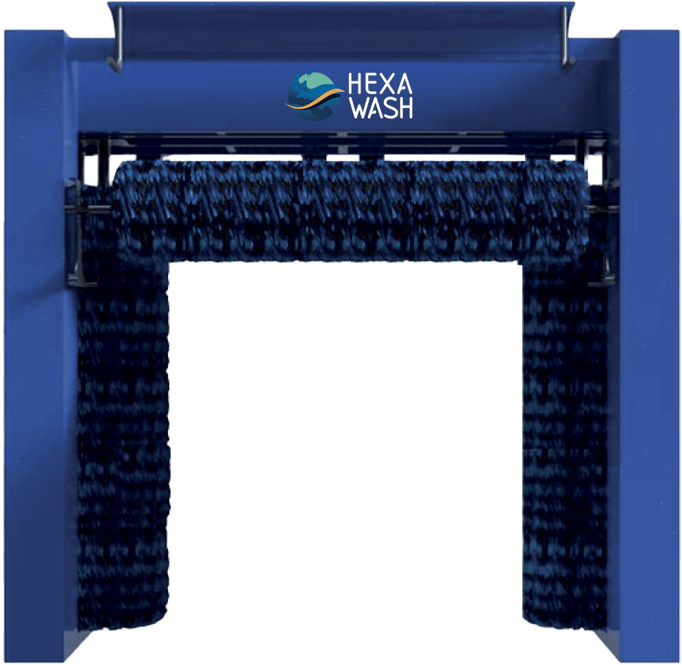 Portique de lavage Hexa Truck pour flottes de camions et poids lourds
